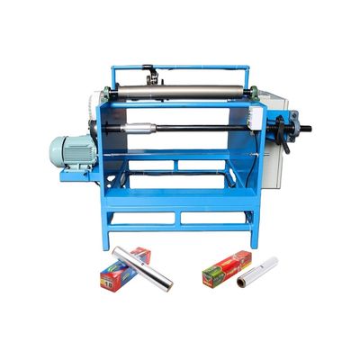 Manual Rewinding for Household Aluminum Foil Roll Making Machine Other Raw Material