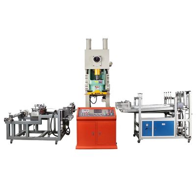 Automatic Aluminum Foil Container Manufacturing Machine For Case Packaging Type