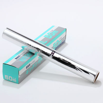Roll Aluminum Foil Paper for Kitchen Cooking and Heat Resistant Wrapping of Chocolate