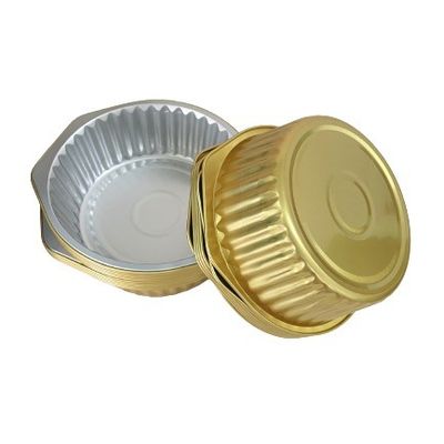 Disposable Microwavable Airline Aluminum Foil Container Custom Order Accepted Kitchen