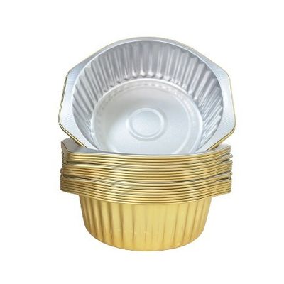 Hot Food Packing Essential Household Aluminum Foil Container Box with Custom Order