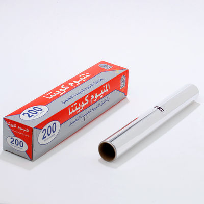 Customized Thickness Food Grade Aluminum Foil Baking Paper Roll for Kitchen Packaging