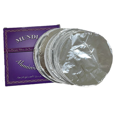 12cm 50pcs Pre Punched Aluminum Foil for Hookah Shisha Charcoal in Roll Form by Perfo