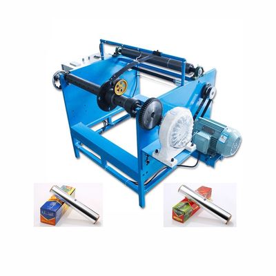 Manual Rewinding for Household Aluminum Foil Roll Making Machine Other Raw Material