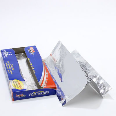 Customized Width 8011 Alloy Hairdressing Aluminum Pop Up Foil Sheet for Chocolate Wrapping