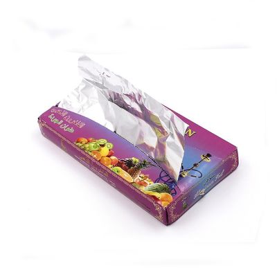 Customized Logo 9x 10.75 Aluminum Foil Sheets for Easy and Convenient Food Preservation