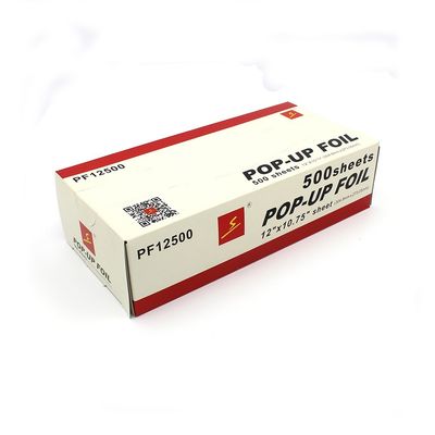 Customized Logo 9x 10.75 Aluminum Foil Sheets for Easy and Convenient Food Preservation