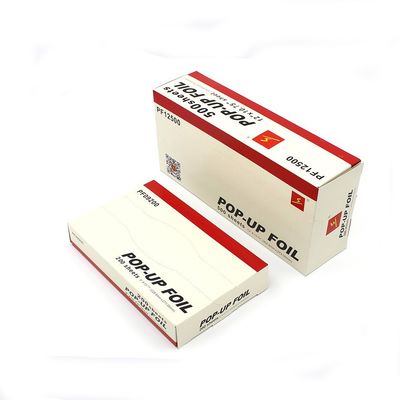 Customized Logo 9x 10.75 Aluminum Foil Sheets for Easy and Convenient Food Preservation