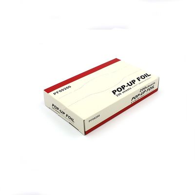 Customized Logo 9x 10.75 Aluminum Foil Sheets for Easy and Convenient Food Preservation