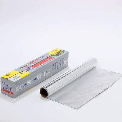 8011 Alloy Household Aluminum Foil Wrapping Paper Roll with Customized Width Heavy Duty