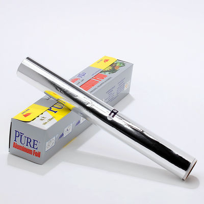 8011 Alloy Household Aluminum Foil Wrapping Paper Roll with Customized Width Heavy Duty