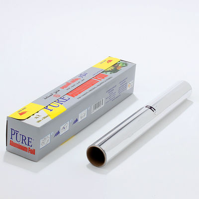 8011 Alloy Household Aluminum Foil Wrapping Paper Roll with Customized Width Heavy Duty
