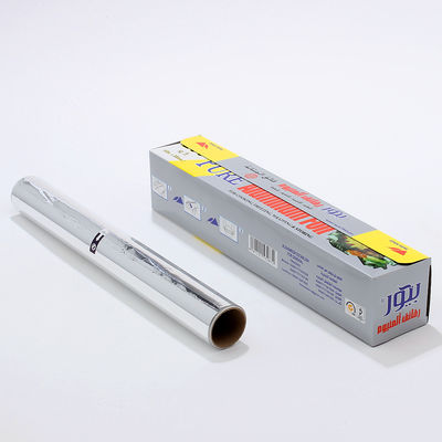 8011 Alloy Household Aluminum Foil Wrapping Paper Roll with Customized Width Heavy Duty