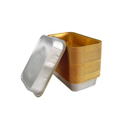Rectangle Aluminum Foil Tray for Food Packaging To Go Food Process Type Pulp Moulding