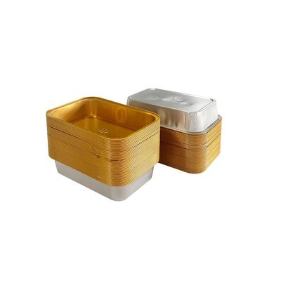 Rectangle Aluminum Foil Tray for Food Packaging To Go Food Process Type Pulp Moulding