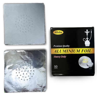 Custmozed Width Composited Treatment Shisha Hookah Aluminium Foil Paper With Holes