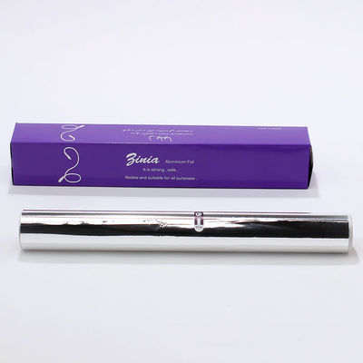 Household Soft Food Aluminum Foil Paper Roll with 8011 Alloy and Customized Thickness
