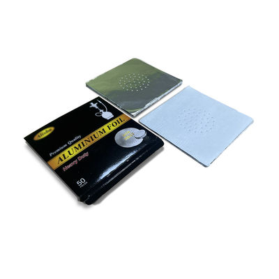 Custmozed Width Composited Treatment Shisha Hookah Aluminium Foil Paper With Holes
