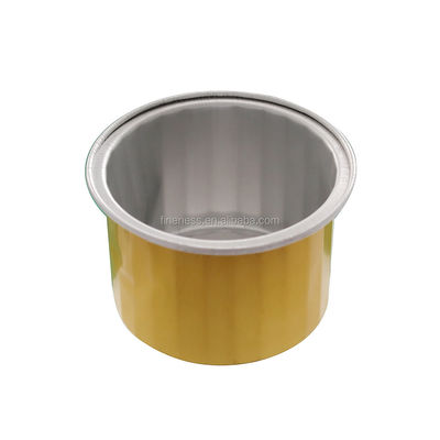Convenient Golden Aluminum Foil Container for Takeout and Airline Cake Trays Boxes