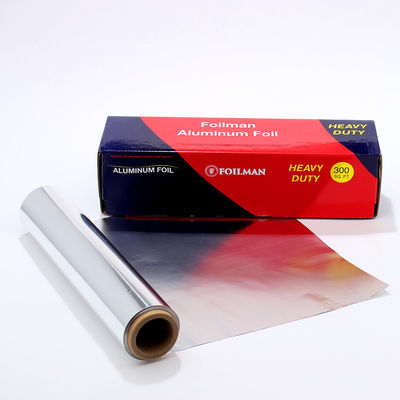 Customized Length Heavy Duty Food Grade Aluminum Foil Roll for Food Preservation