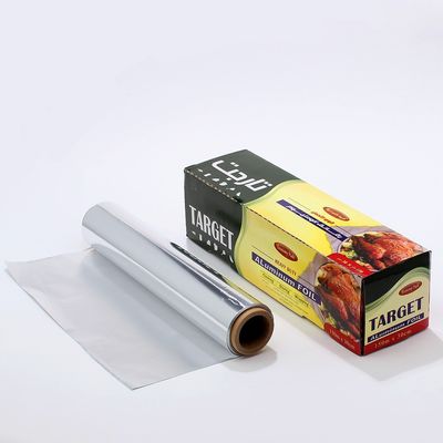 Customize Length Heavy Duty Food Grade Aluminum Foil Roll for Kitchen Wraps and Baking