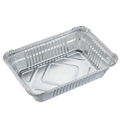 Convenient Hygienic Aluminium Foil Container For Pet Food Packing With Hot Resistance