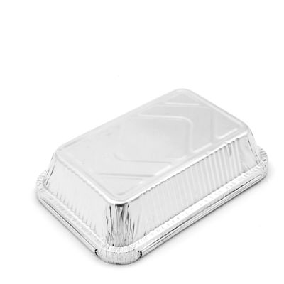 Convenient Hygienic Aluminium Foil Container For Pet Food Packing With Hot Resistance