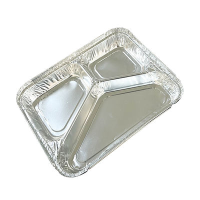 Custom Order Accepted Aluminum Foil Food Container for Rectangular Muffin Packaging