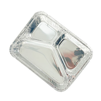 Custom Order Accepted Aluminum Foil Food Container for Rectangular Muffin Packaging