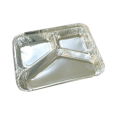Custom Order Accepted Aluminum Foil Food Container for Rectangular Muffin Packaging