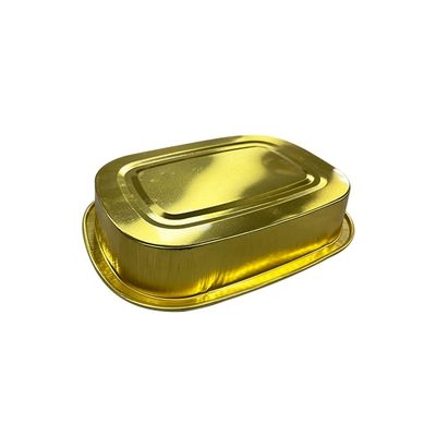 Aluminum Foil Food Container Hot and Cold Recyclable Meal Prep Disposable Silver Foil Tray
