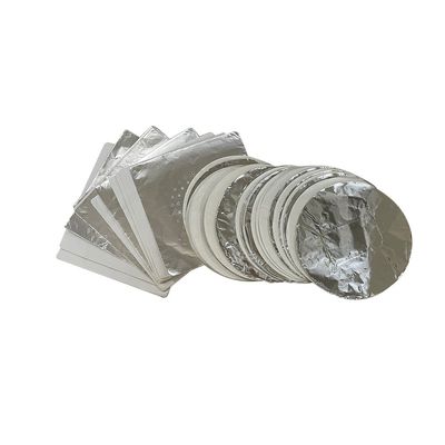 Custom 12cm Wide Hookah Silver Pre Cut Foil Sheet Paper Aluminum Tin Foil for Hookah