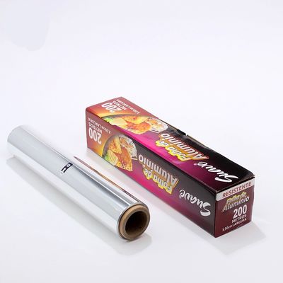 Environmentally Friendly Heavy Duty Silver Laminated Aluminum Foil Roll for Packaging