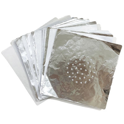 Custom 12cm Wide Hookah Silver Pre Cut Foil Sheet Paper Aluminum Tin Foil for Hookah
