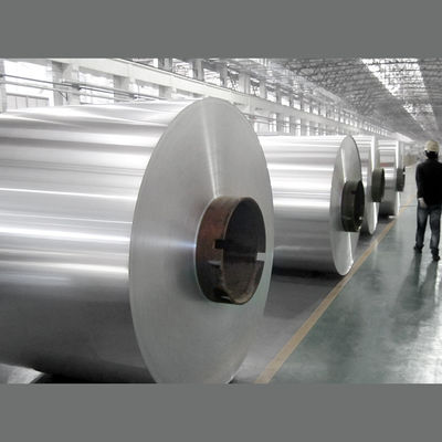 Customized Width Guaranteed 8011 Food Grade Aluminum Foil Jumbo Roll Aluminium Coil