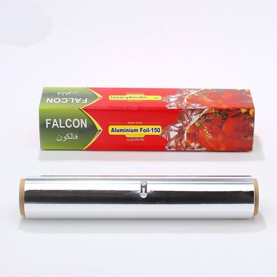 Customized Thickness Food Grade Heavy Duty Disposable Foil Paper Roll for Food Storage