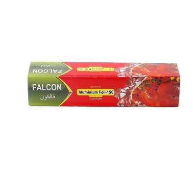 Customized Logo Roasting Aluminum Foil 20 Microns 30cmx300m Silver Heavy Duty Jumbo Roll