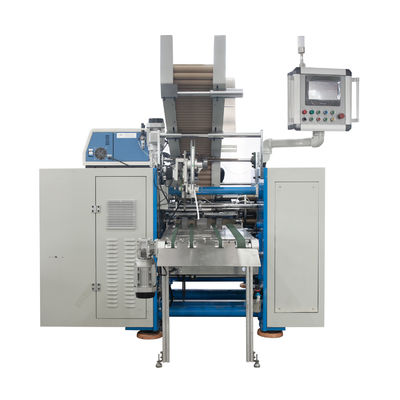 Manufacturing Plant Aluminum Foil Roll Rewinding Machine with 120-450mm Material Width
