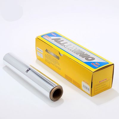 Pharmaceutical Aluminum Foil Rolls for Kitchen Silver Laminated Shrink Film Packaging