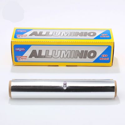 Pharmaceutical Aluminum Foil Rolls for Kitchen Silver Laminated Shrink Film Packaging
