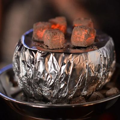 Composited High Temperature Resistant Smoking Accessories Aluminum Foil Shisha Sheet For Hookah