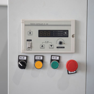 Automatic Labeling Aluminum Foil Rewinder for BBQ Foil Roll Manufacturing Equipment