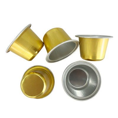 Eco-Friendly Aluminum Foil Coffee Powders Container for Pulp Moulding Process Type