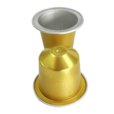 Eco-Friendly Aluminum Foil Coffee Powders Container for Pulp Moulding Process Type