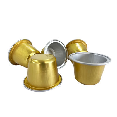 Eco-Friendly Aluminum Foil Coffee Powders Container for Pulp Moulding Process Type