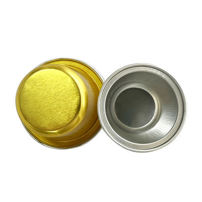Pulp Moulding Process Disposable Dessert Cups Aluminum Baking Cup for Golden Desserts
