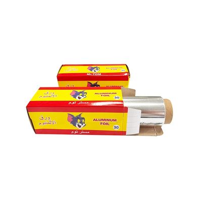 High Temperature Resistant Food Grade Aluminum Foil Sheet For Hookah Roll Treatment Composited