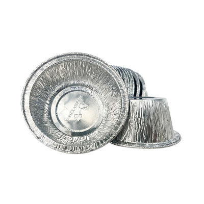 Custom Order Accepted for Disposable Aluminum Tin Foil Pie Pans and Mini Cake Cups