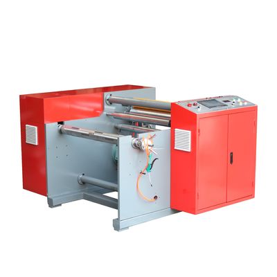 Semi-automatic Stretch Aluminium Foil Rewinding Machine with Material Width 120-450mm