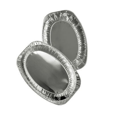 Process Type Pulp Moulding Aluminum Event Catering Trays for Roast Chicken and Fish